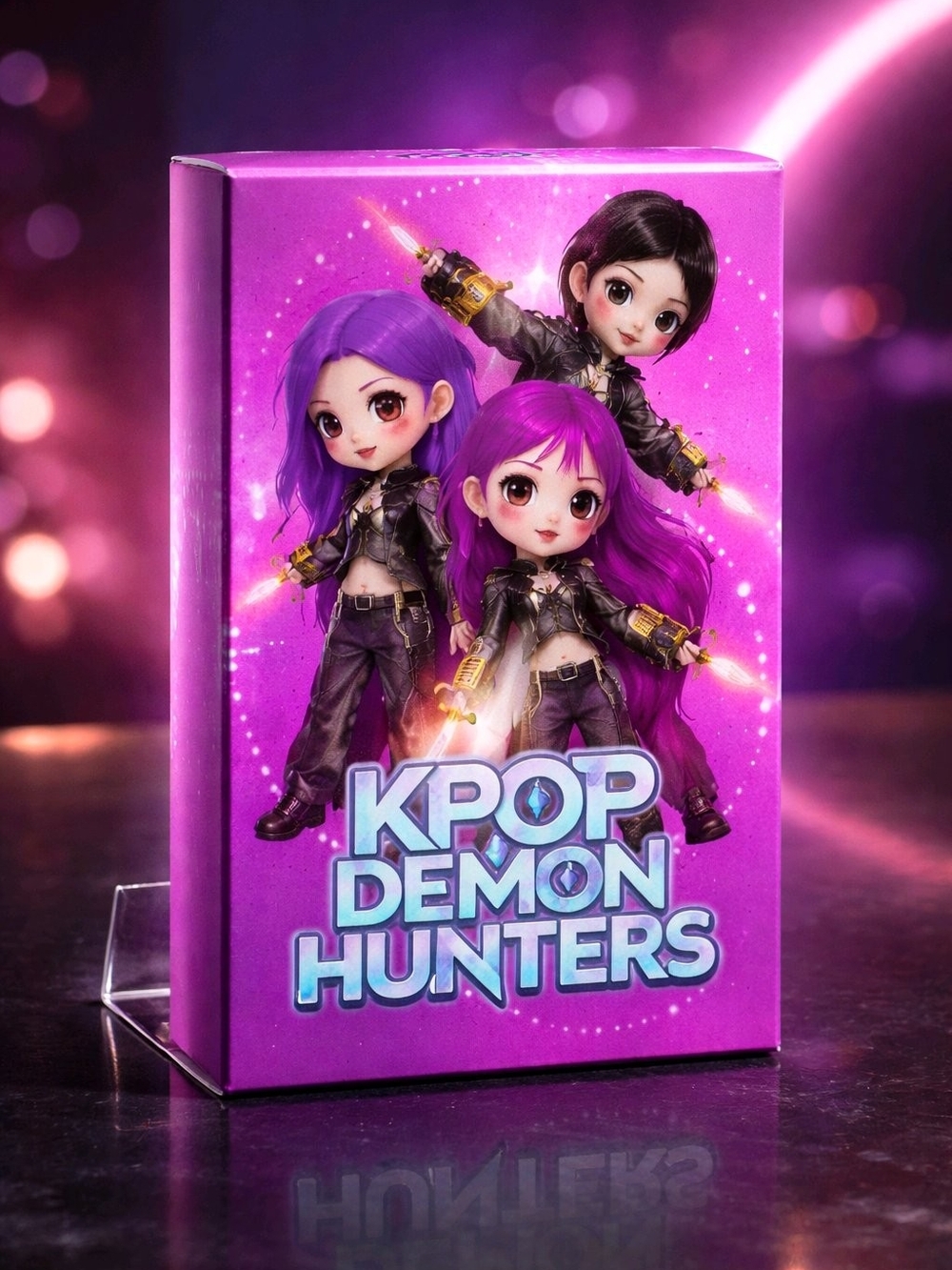 KPOP Demon Hunters Collectible Box - Bright Purple